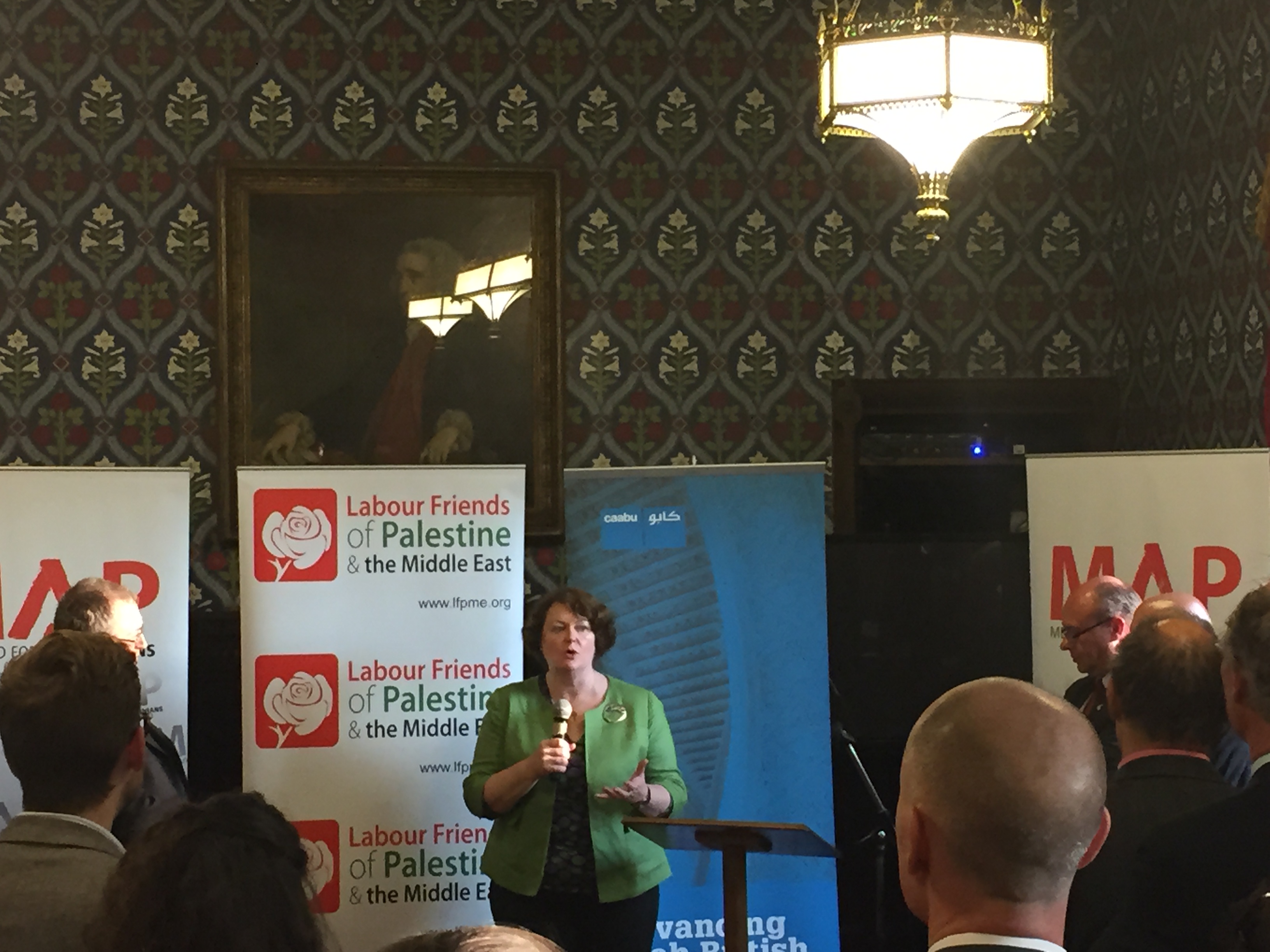 New SNP MP, Philippa Whitford addresses reception