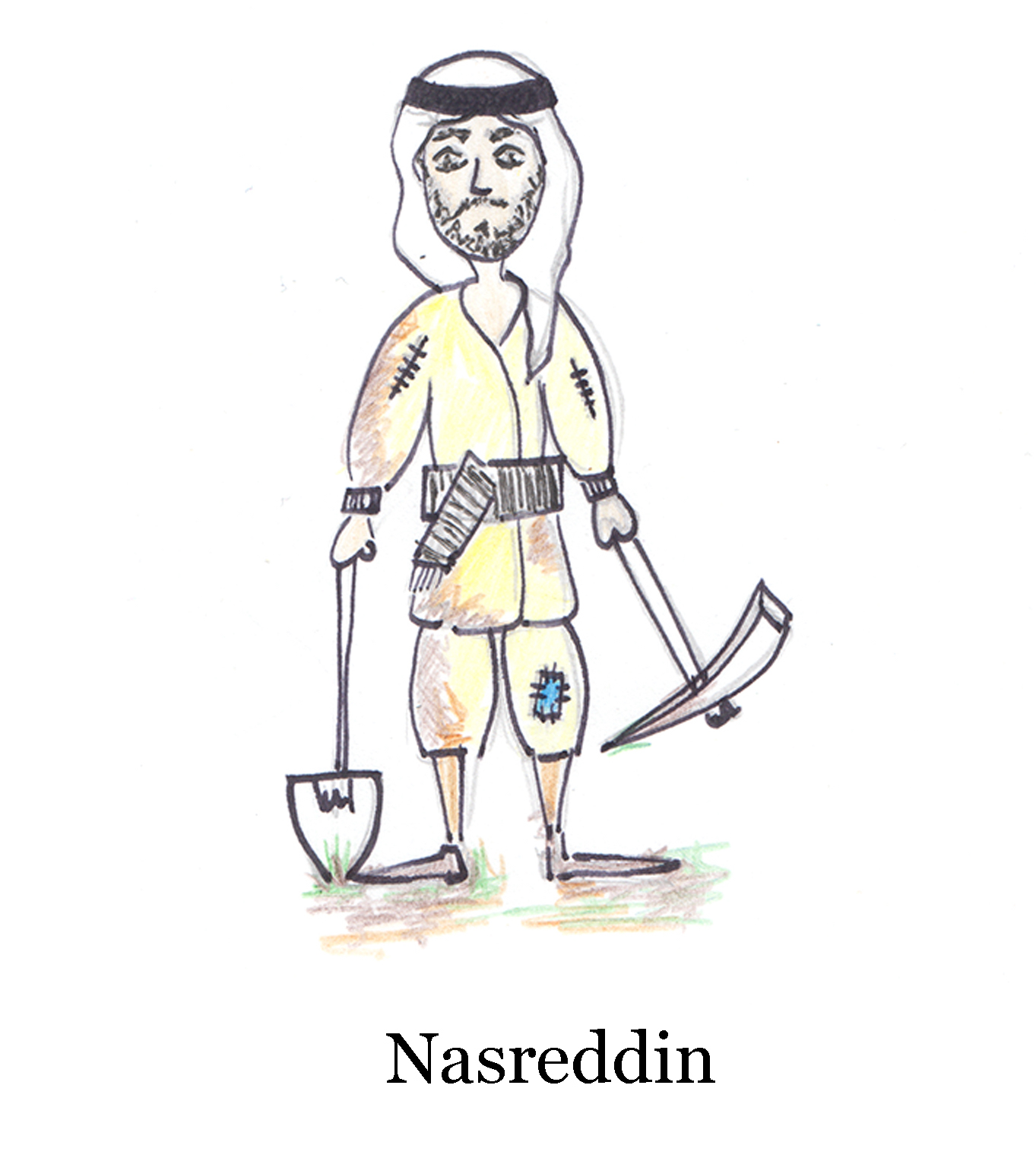 Nasreddin and the dinner party