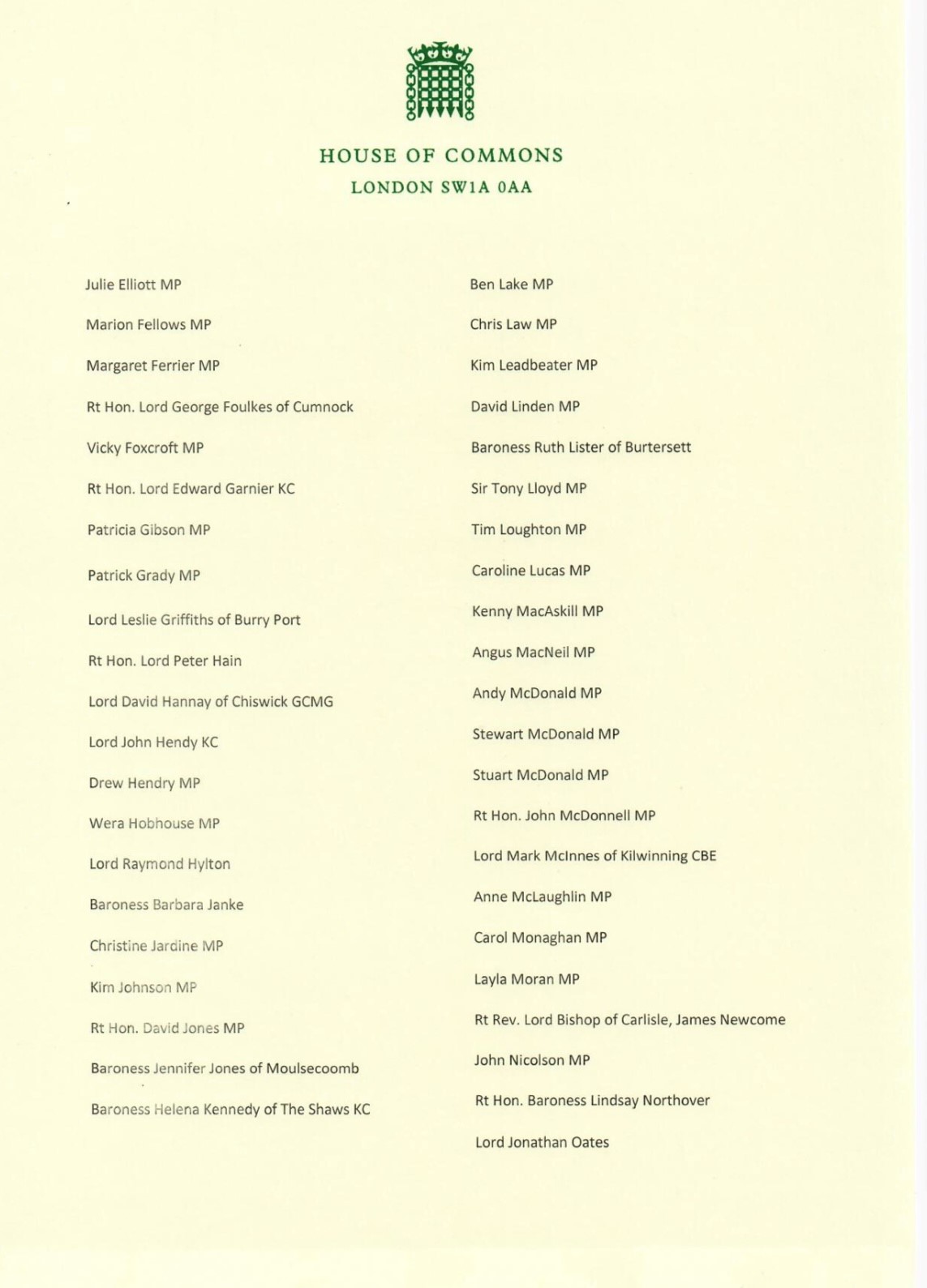 Over 100 UK Parliamentarians lay out practical steps Foreign Office can take to help free imprisoned British-Egyptian writer, Alaa Abd el-Fattah