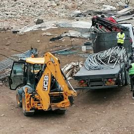 Demoliton in Jordan Valley