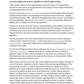 letter to foreign secretary