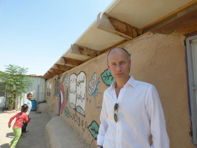 Stephen Kinnock MP at Khan Al Ahmar
