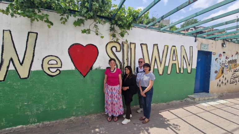 Visiting Silwan