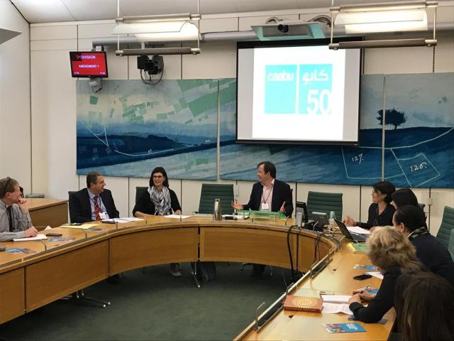 Parliamentary meeting on British Arabs 4 September 2019